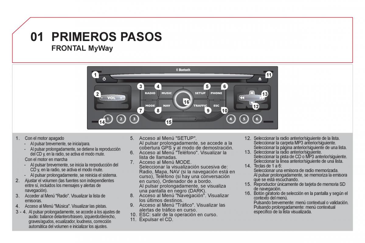 Citroen DS3 owners manual manual del propietario / page 250