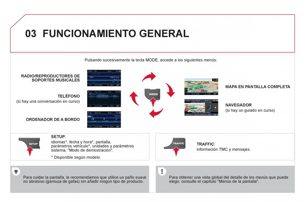 Citroen DS3 owners manual manual del propietario / page 252