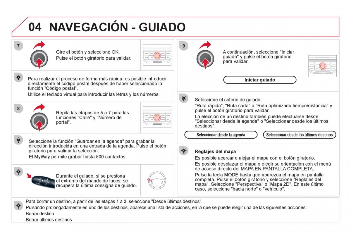 Citroen DS3 owners manual manual del propietario / page 256