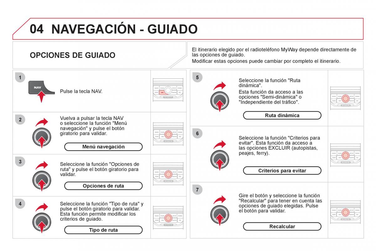 Citroen DS3 owners manual manual del propietario / page 258