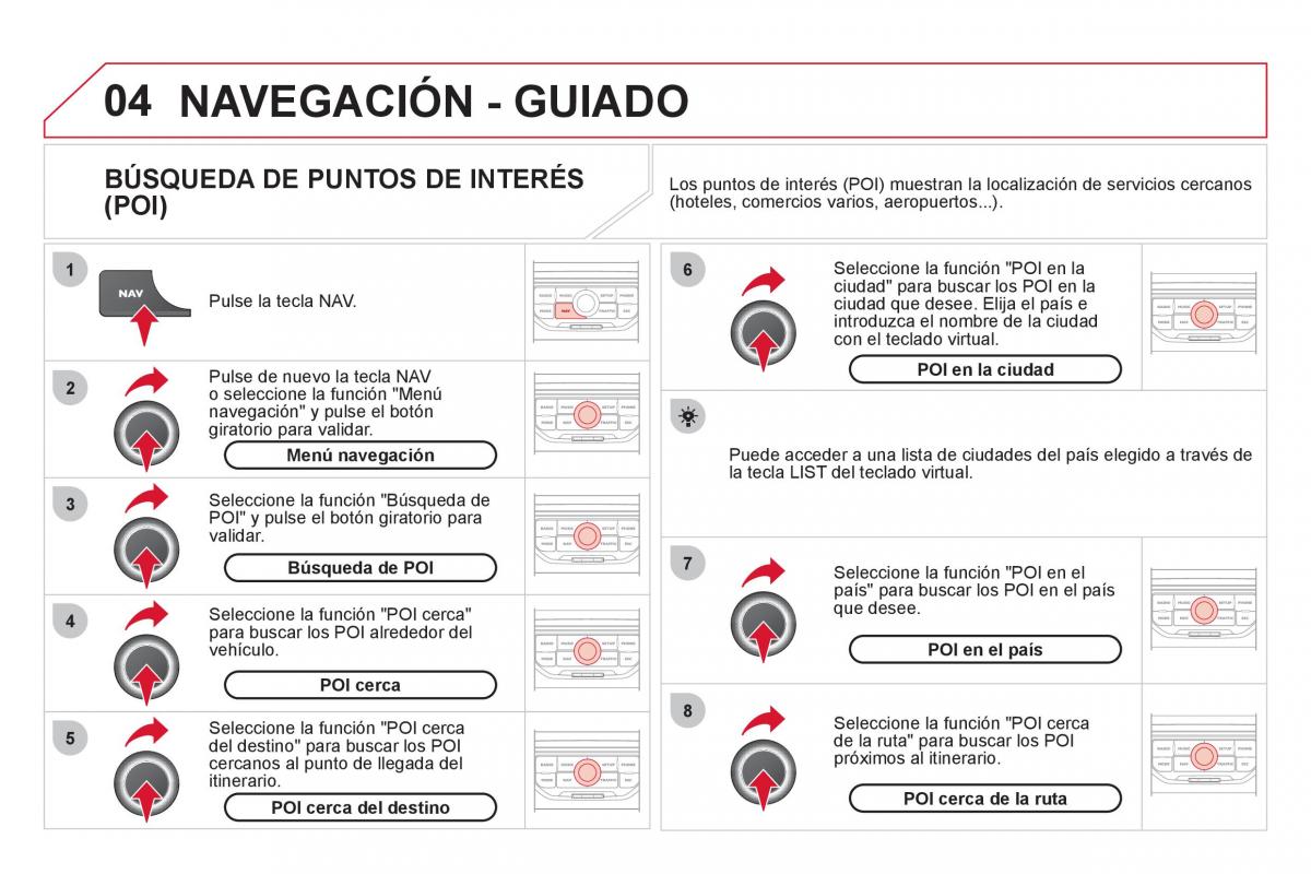 Citroen DS3 owners manual manual del propietario / page 260