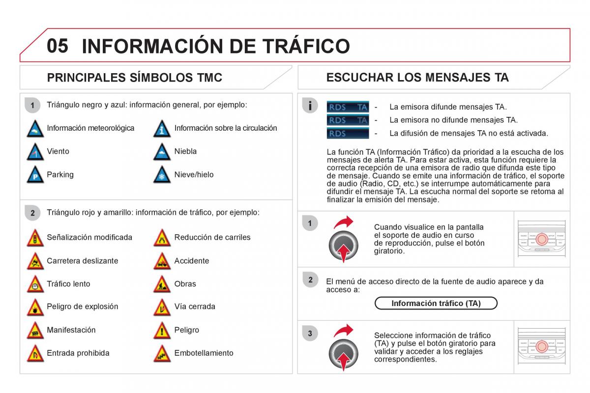 Citroen DS3 owners manual manual del propietario / page 264