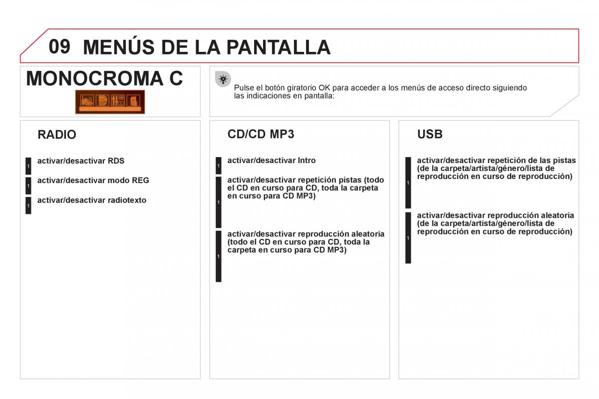 Citroen DS3 owners manual manual del propietario / page 300