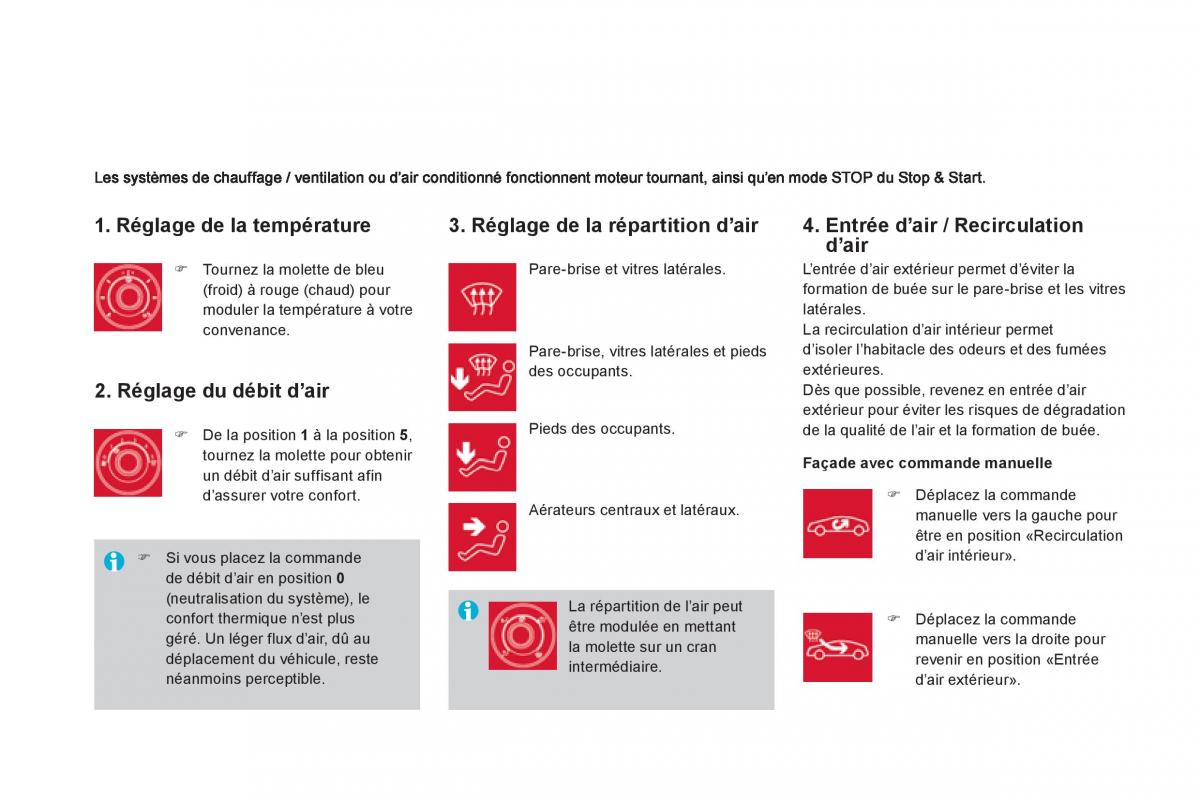 Citroen DS3 owners manual manuel du proprietaire / page 70