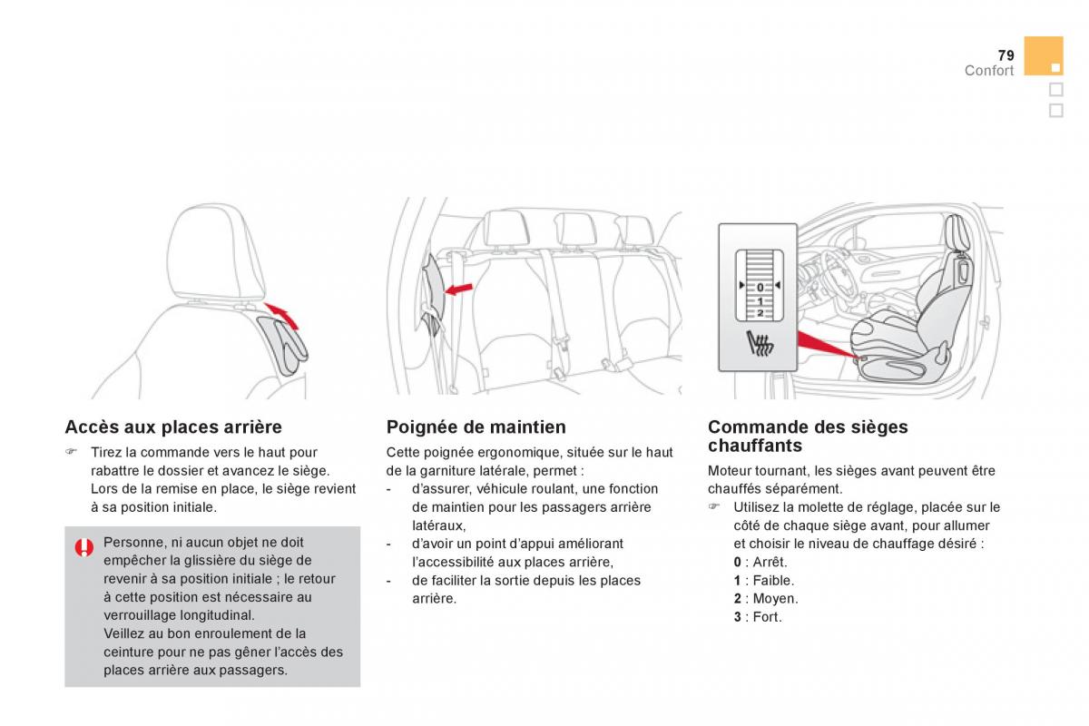 Citroen DS3 owners manual manuel du proprietaire / page 81