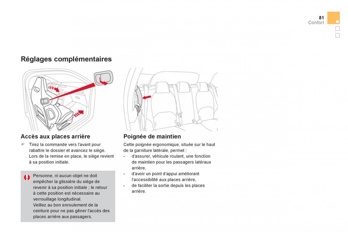 Citroen DS3 owners manual manuel du proprietaire / page 83