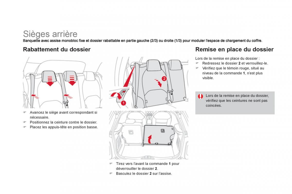 Citroen DS3 owners manual manuel du proprietaire / page 84