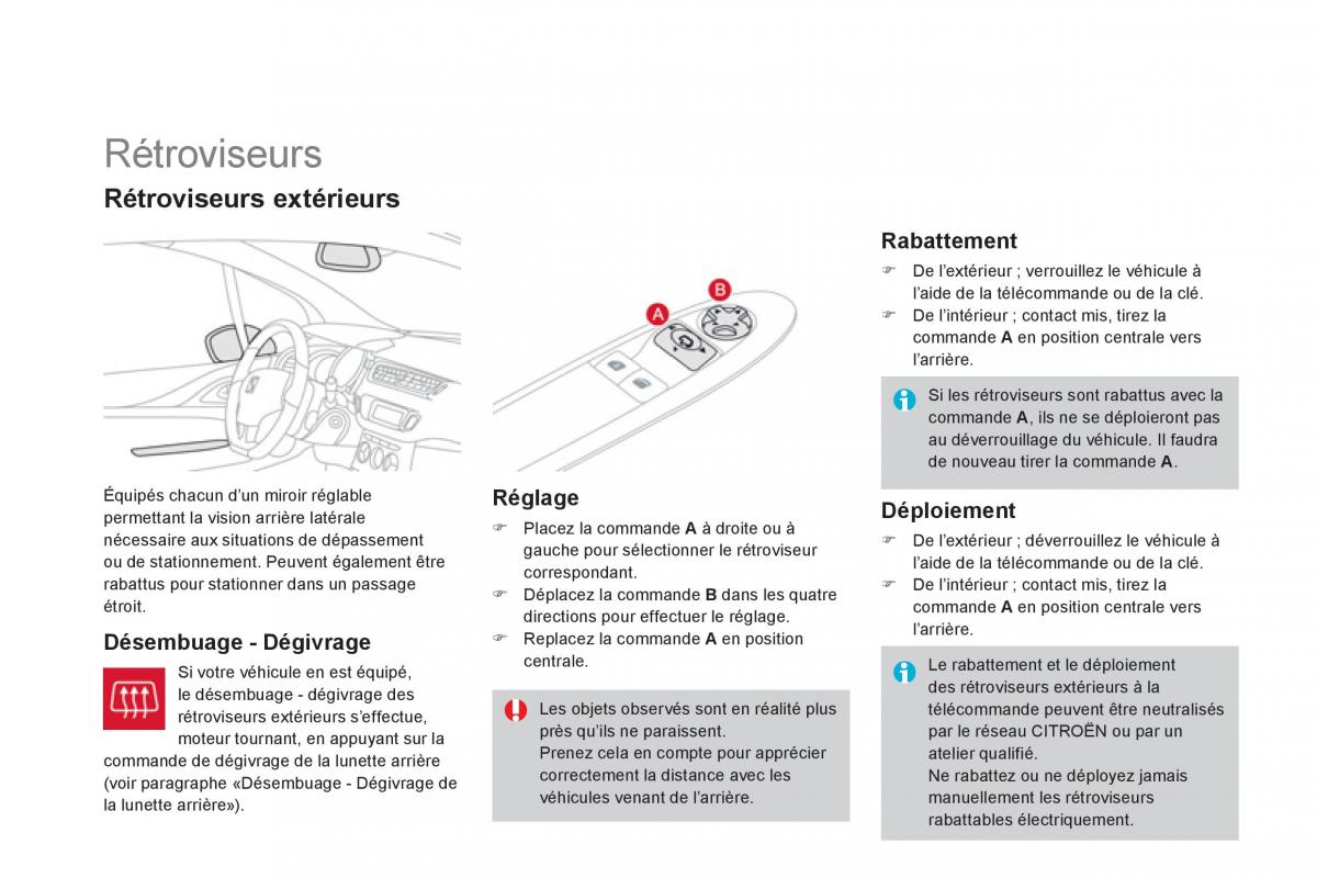 Citroen DS3 owners manual manuel du proprietaire / page 86