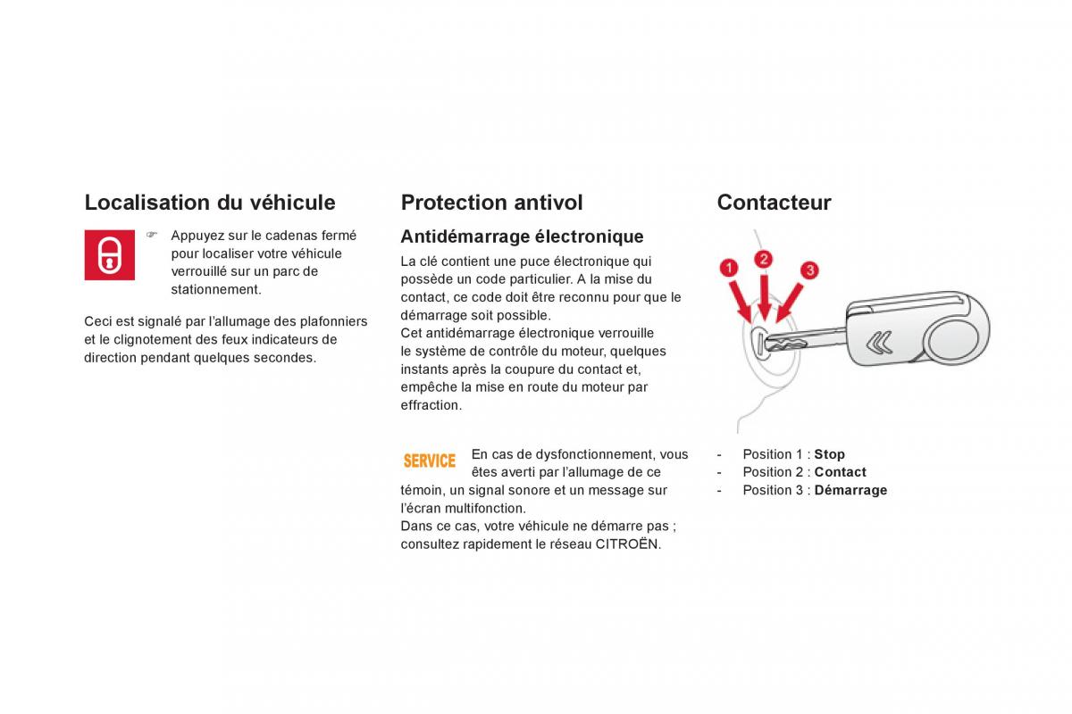 Citroen DS3 owners manual manuel du proprietaire / page 92