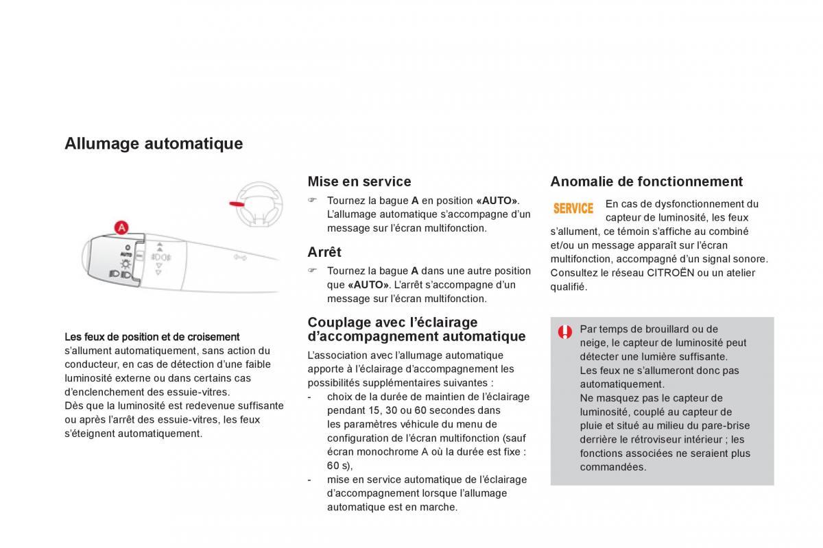 Citroen DS3 owners manual manuel du proprietaire / page 112