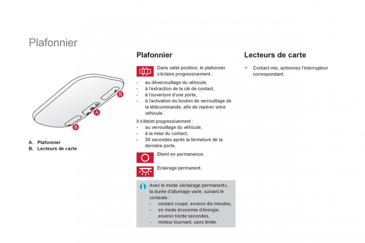 Citroen DS3 owners manual manuel du proprietaire / page 118