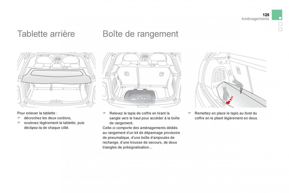 Citroen DS3 owners manual manuel du proprietaire / page 127