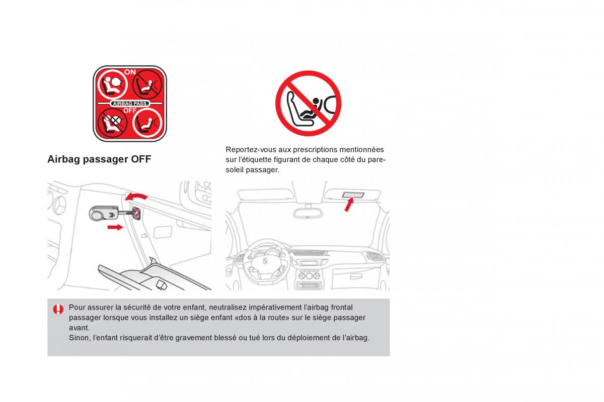 Citroen DS3 owners manual manuel du proprietaire / page 132