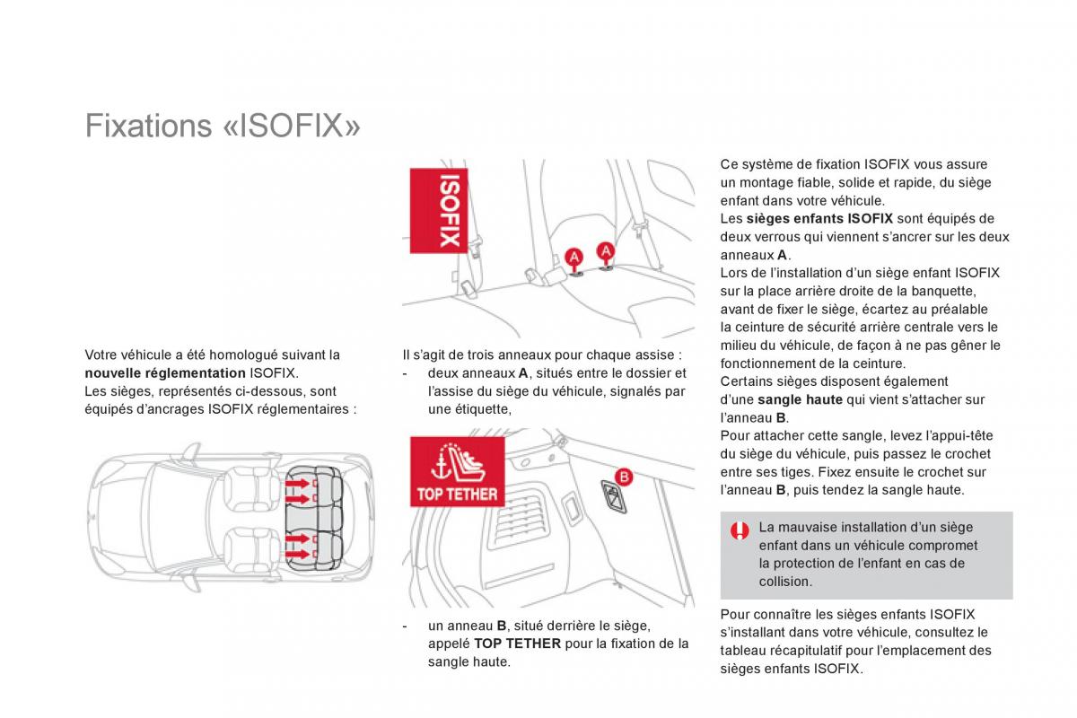 Citroen DS3 owners manual manuel du proprietaire / page 136