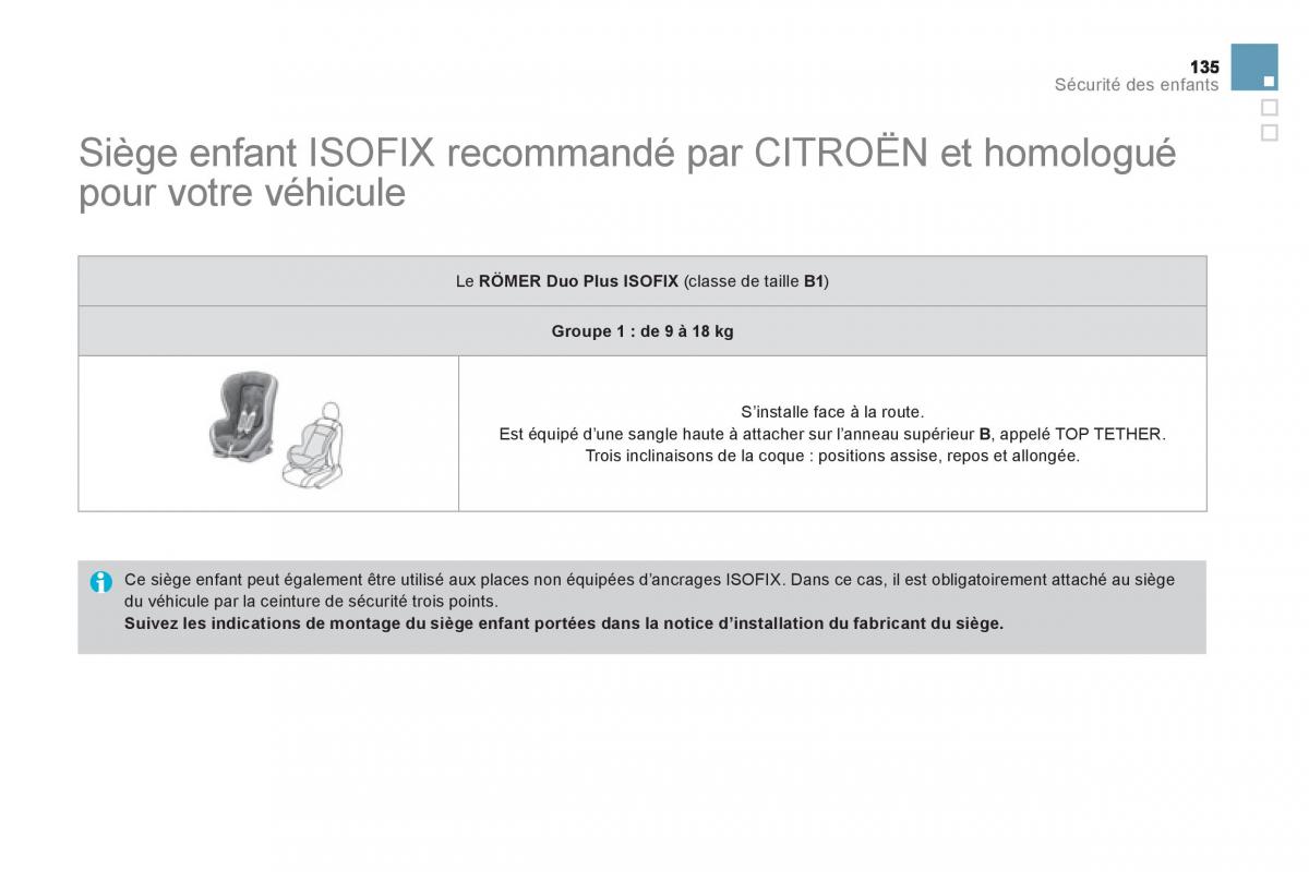 Citroen DS3 owners manual manuel du proprietaire / page 137