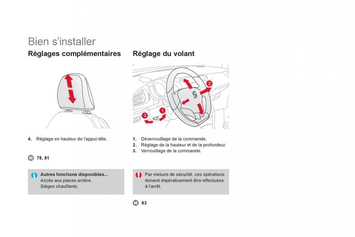 Citroen DS3 owners manual manuel du proprietaire / page 16