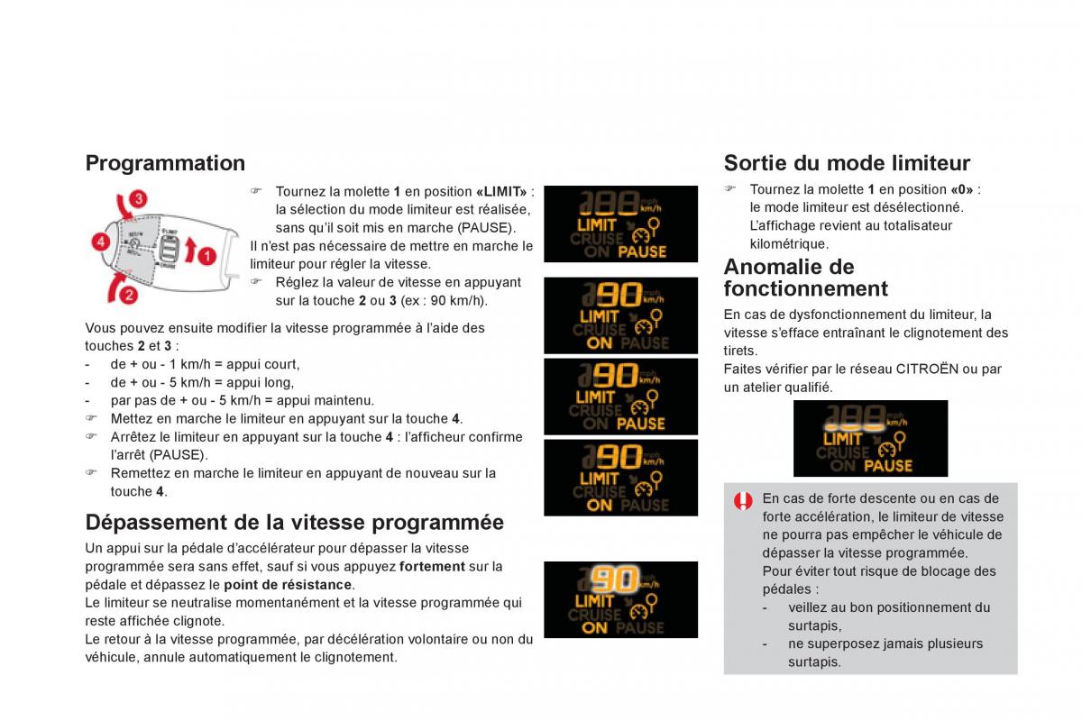 Citroen DS3 owners manual manuel du proprietaire / page 172