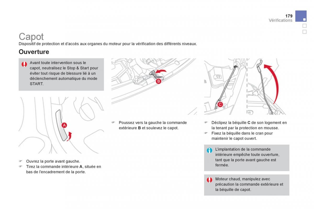 Citroen DS3 owners manual manuel du proprietaire / page 181