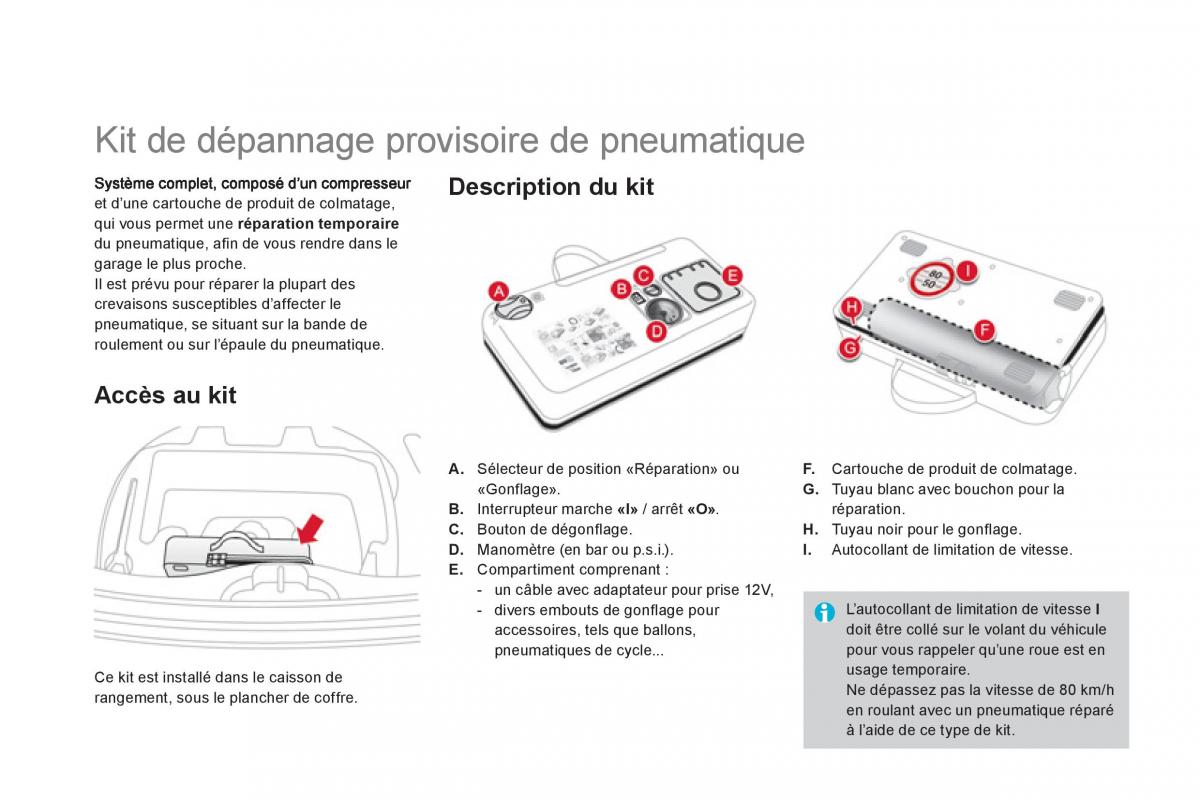 Citroen DS3 owners manual manuel du proprietaire / page 192