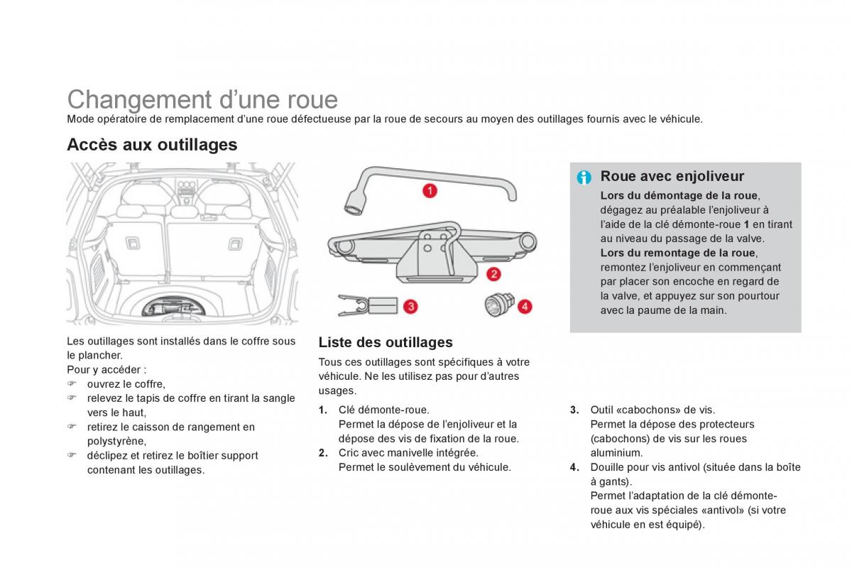 Citroen DS3 owners manual manuel du proprietaire / page 198