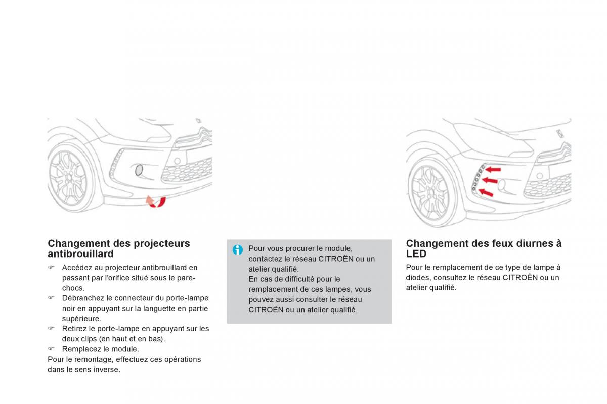 Citroen DS3 owners manual manuel du proprietaire / page 208