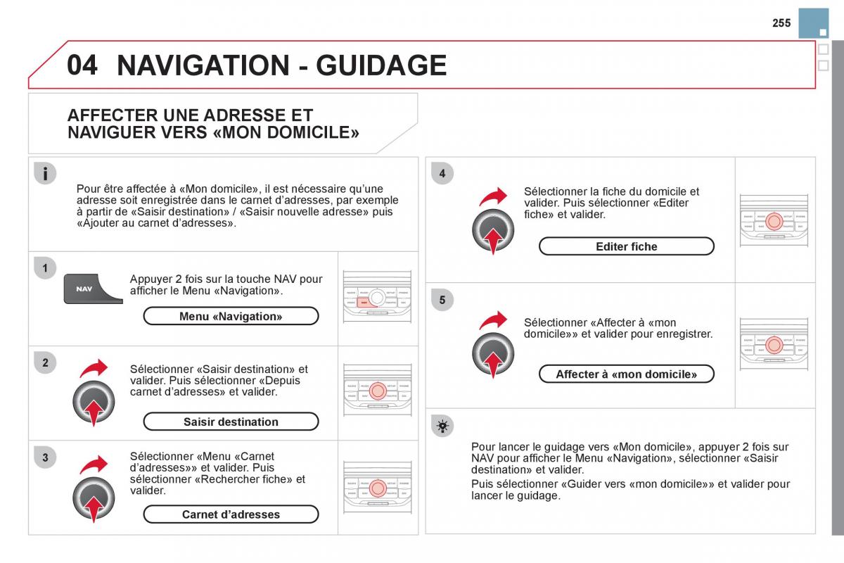 Citroen DS3 owners manual manuel du proprietaire / page 257