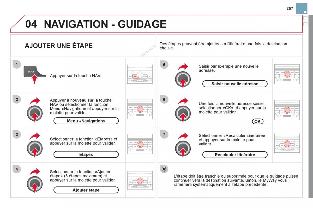 Citroen DS3 owners manual manuel du proprietaire / page 259