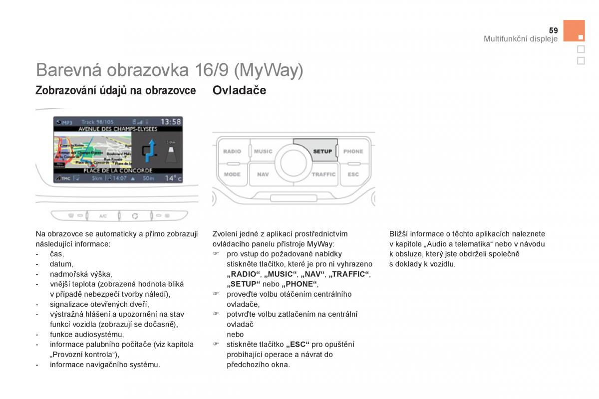 Citroen DS3 owners manual navod k obsludze / page 61