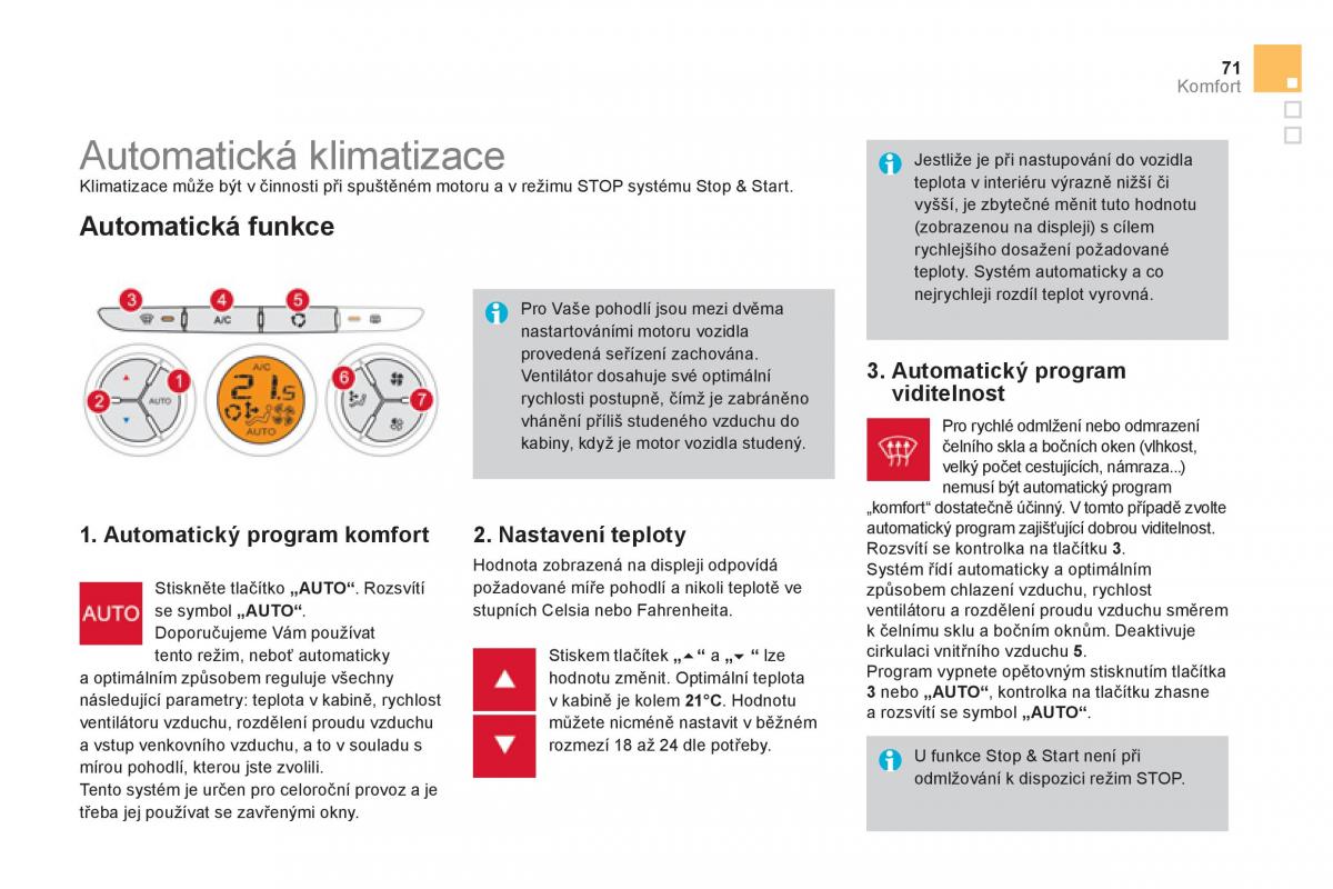 Citroen DS3 owners manual navod k obsludze / page 73