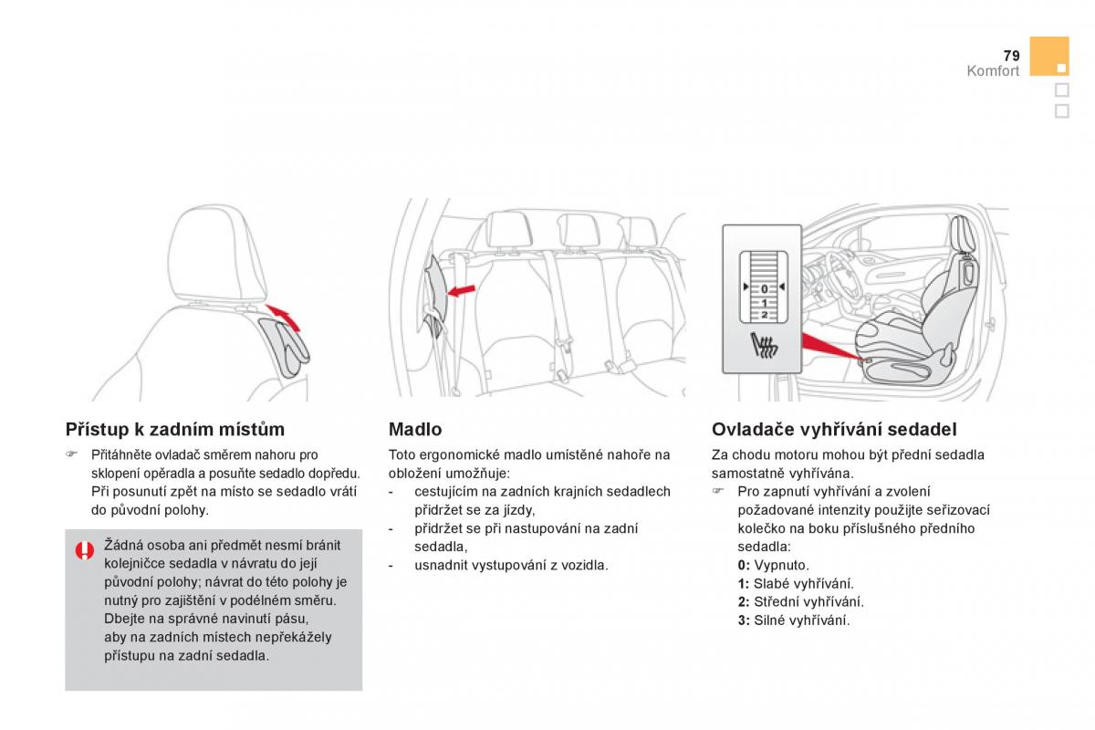 Citroen DS3 owners manual navod k obsludze / page 81