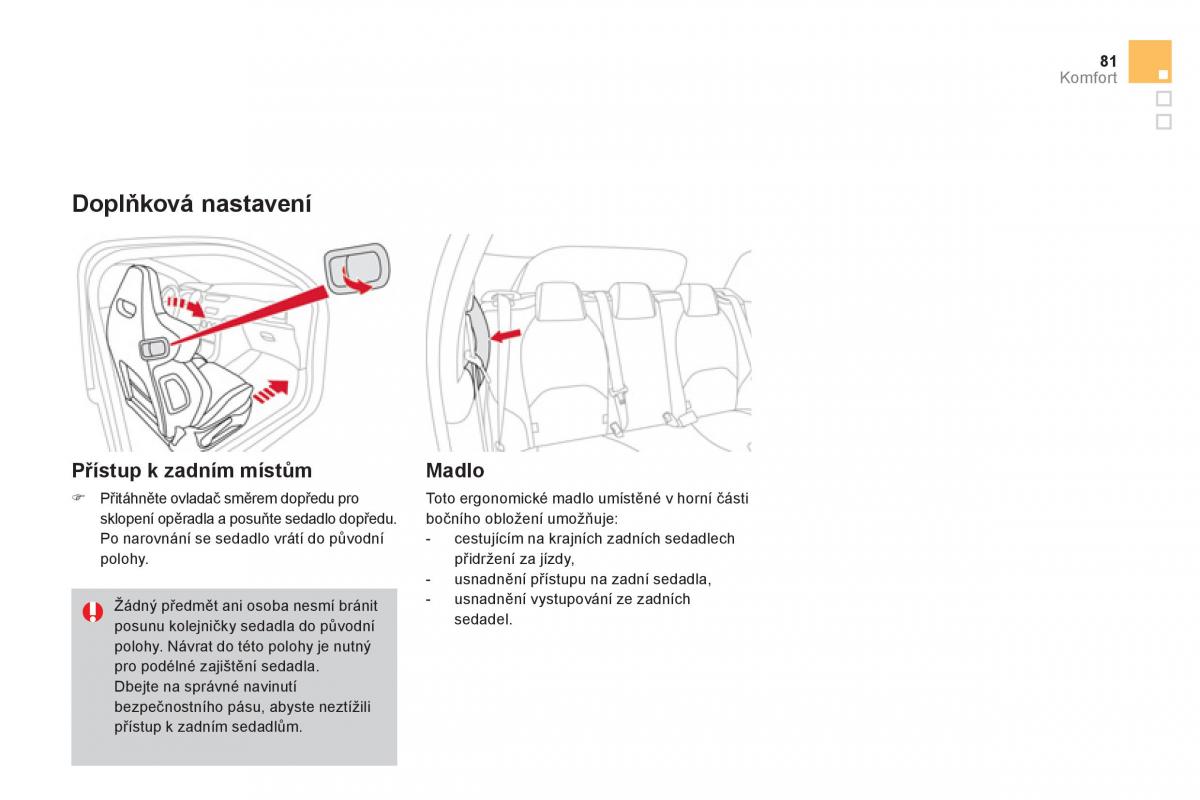 Citroen DS3 owners manual navod k obsludze / page 83