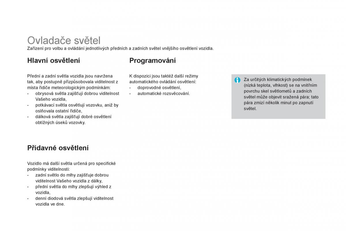 Citroen DS3 owners manual navod k obsludze / page 108