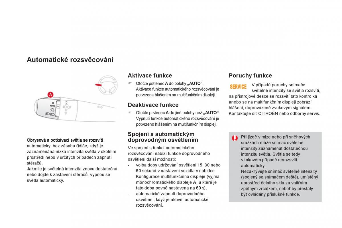 Citroen DS3 owners manual navod k obsludze / page 112