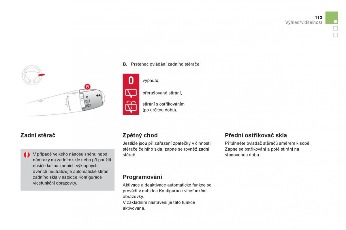 Citroen DS3 owners manual navod k obsludze / page 115