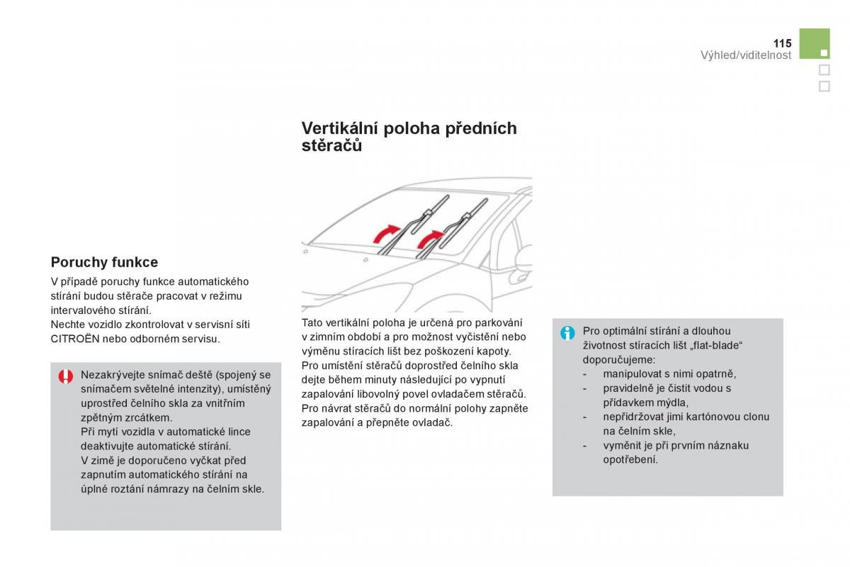 Citroen DS3 owners manual navod k obsludze / page 117