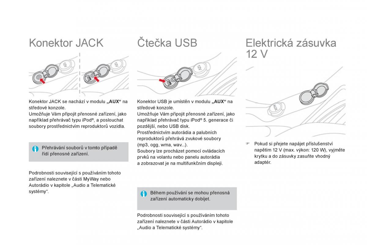 Citroen DS3 owners manual navod k obsludze / page 124