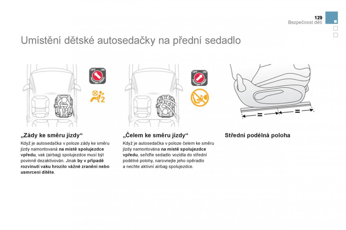 Citroen DS3 owners manual navod k obsludze / page 131