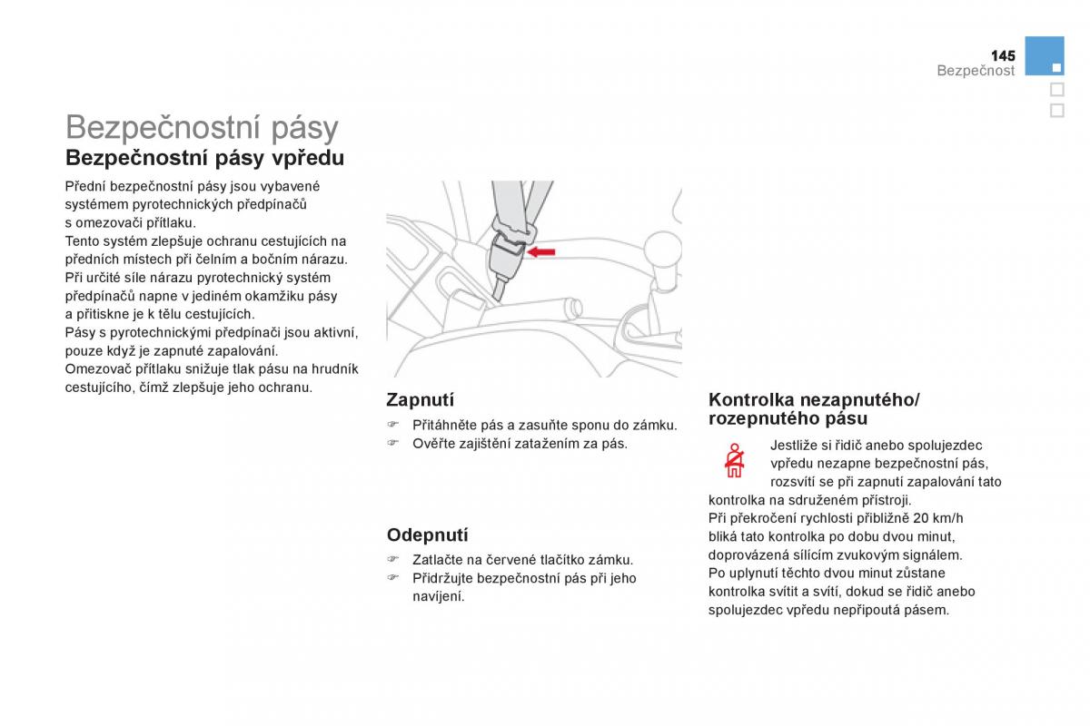 Citroen DS3 owners manual navod k obsludze / page 147