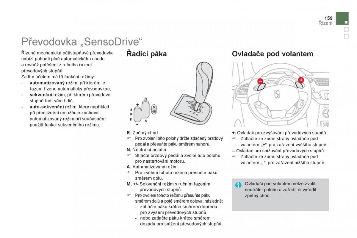 Citroen DS3 owners manual navod k obsludze / page 161