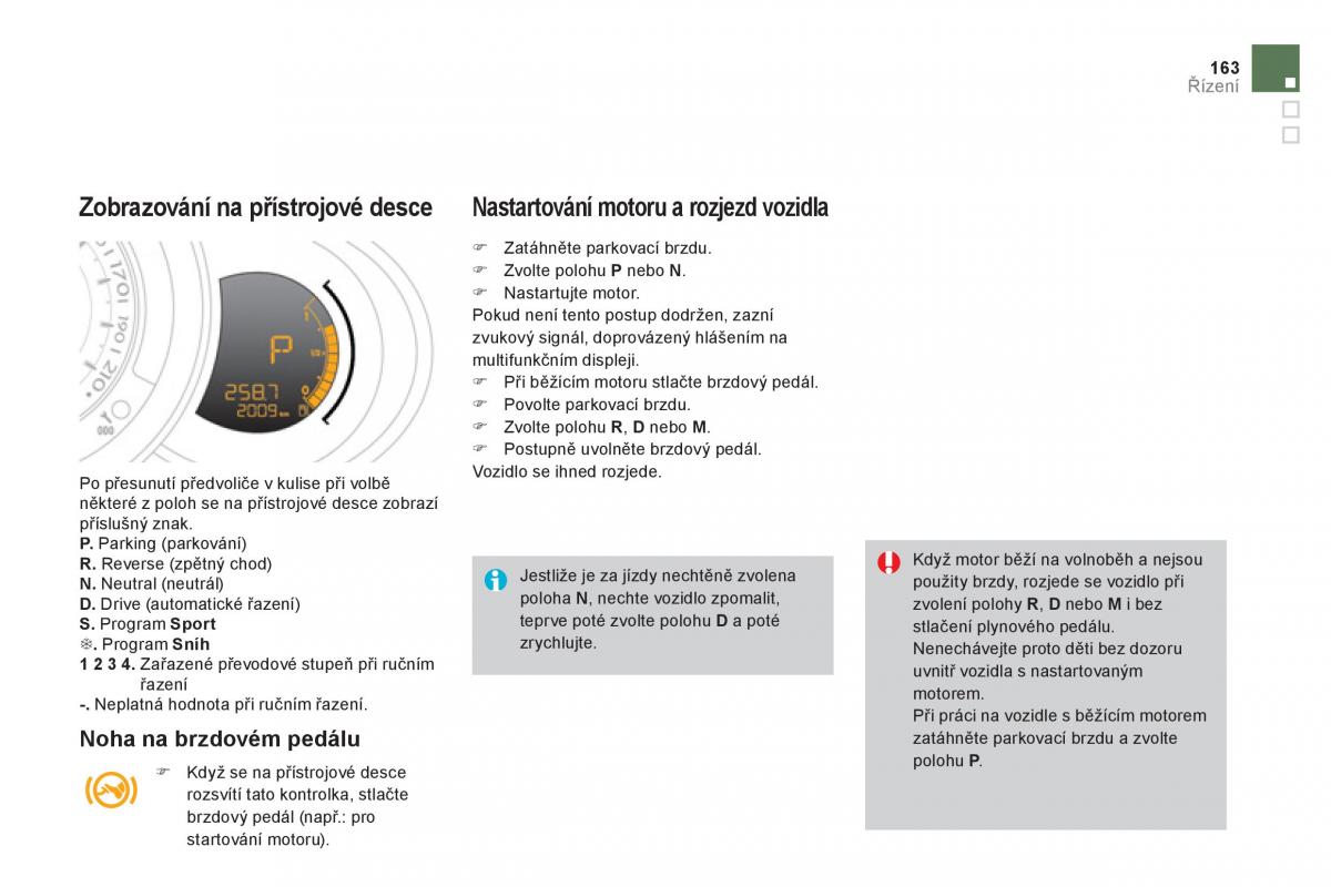 Citroen DS3 owners manual navod k obsludze / page 165