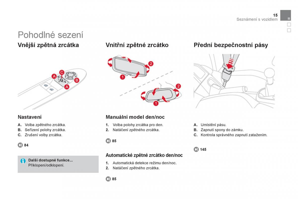 Citroen DS3 owners manual navod k obsludze / page 17