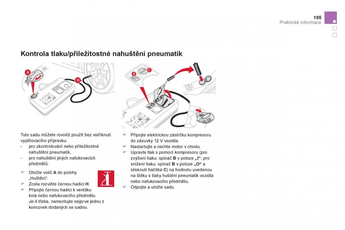 Citroen DS3 owners manual navod k obsludze / page 197