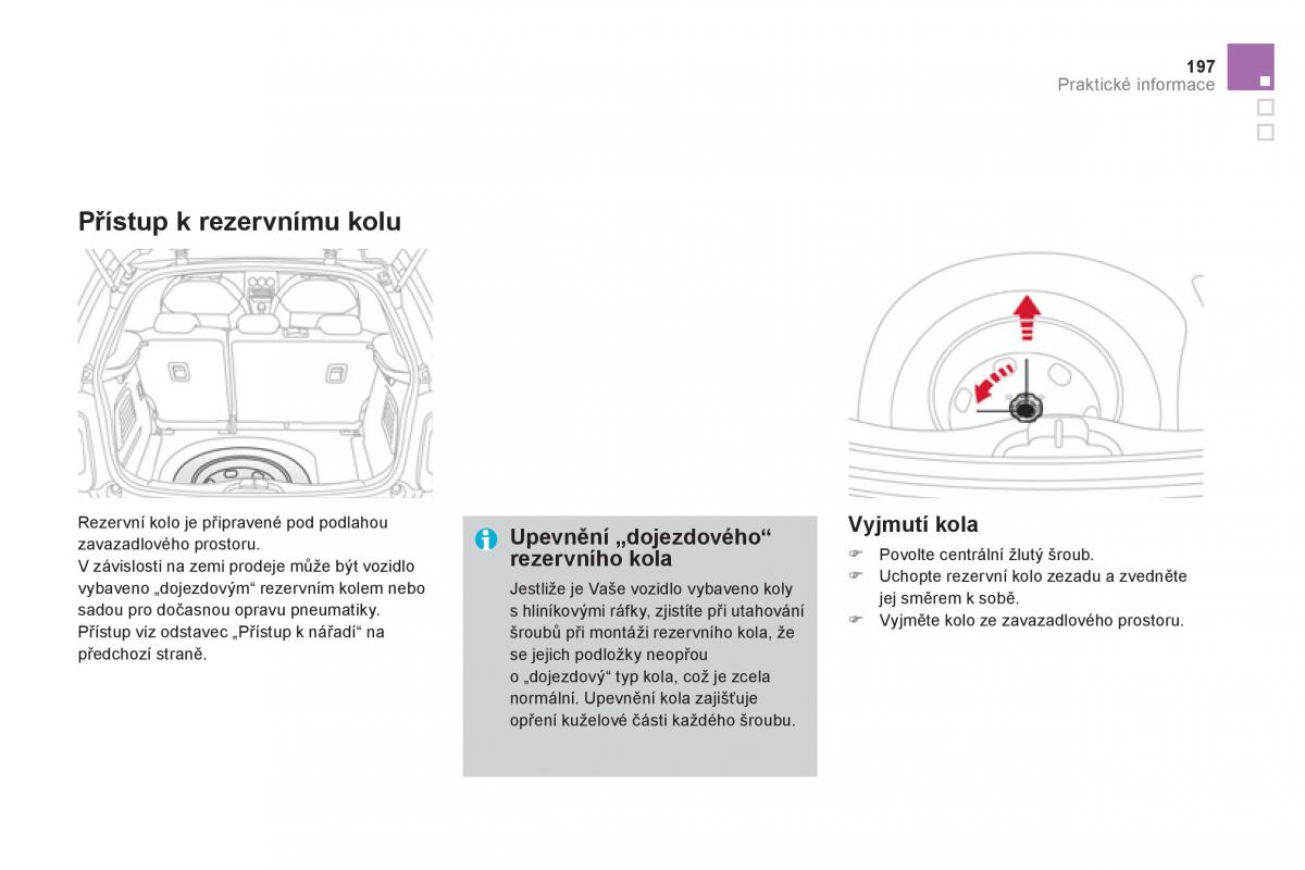 Citroen DS3 owners manual navod k obsludze / page 199