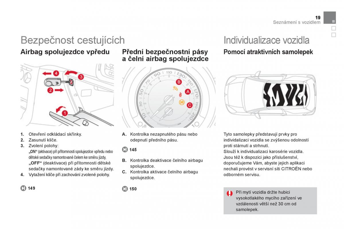 Citroen DS3 owners manual navod k obsludze / page 21