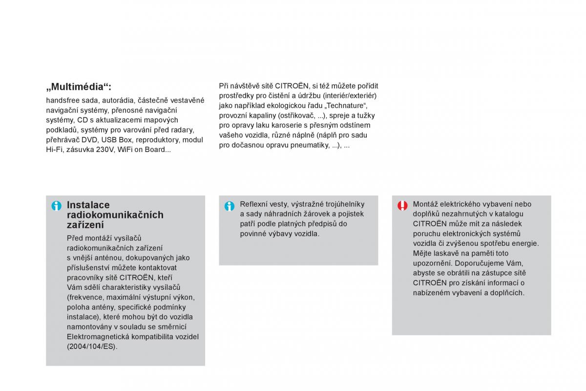 Citroen DS3 owners manual navod k obsludze / page 228