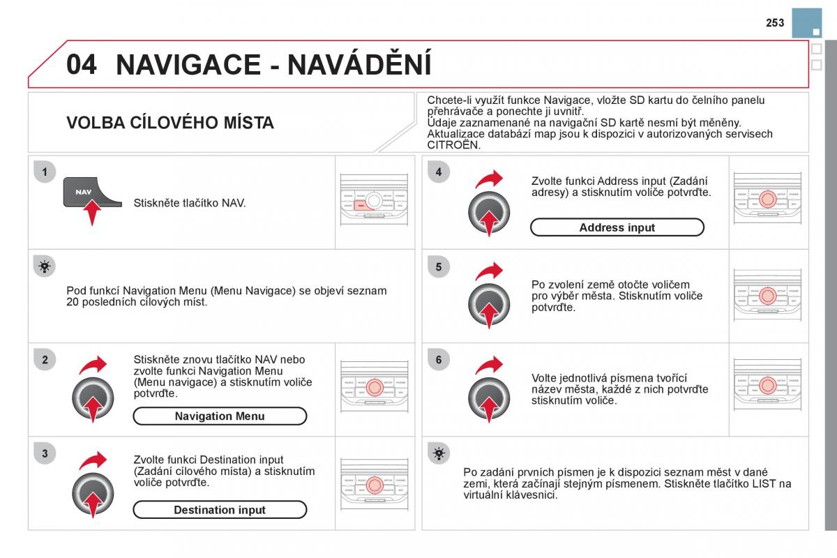 Citroen DS3 owners manual navod k obsludze / page 255