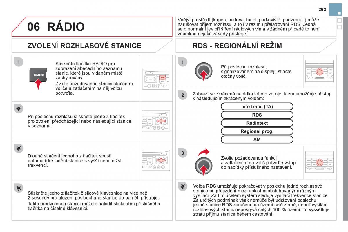 Citroen DS3 owners manual navod k obsludze / page 265