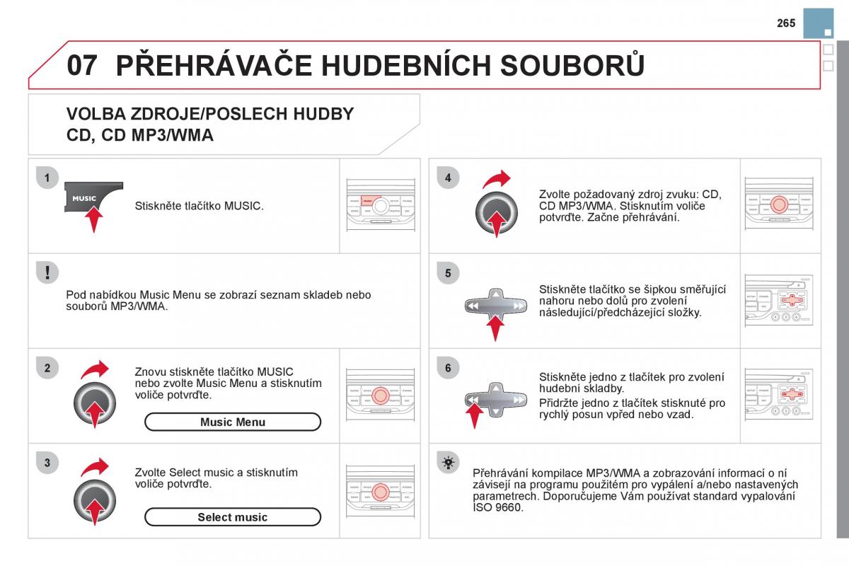 Citroen DS3 owners manual navod k obsludze / page 267