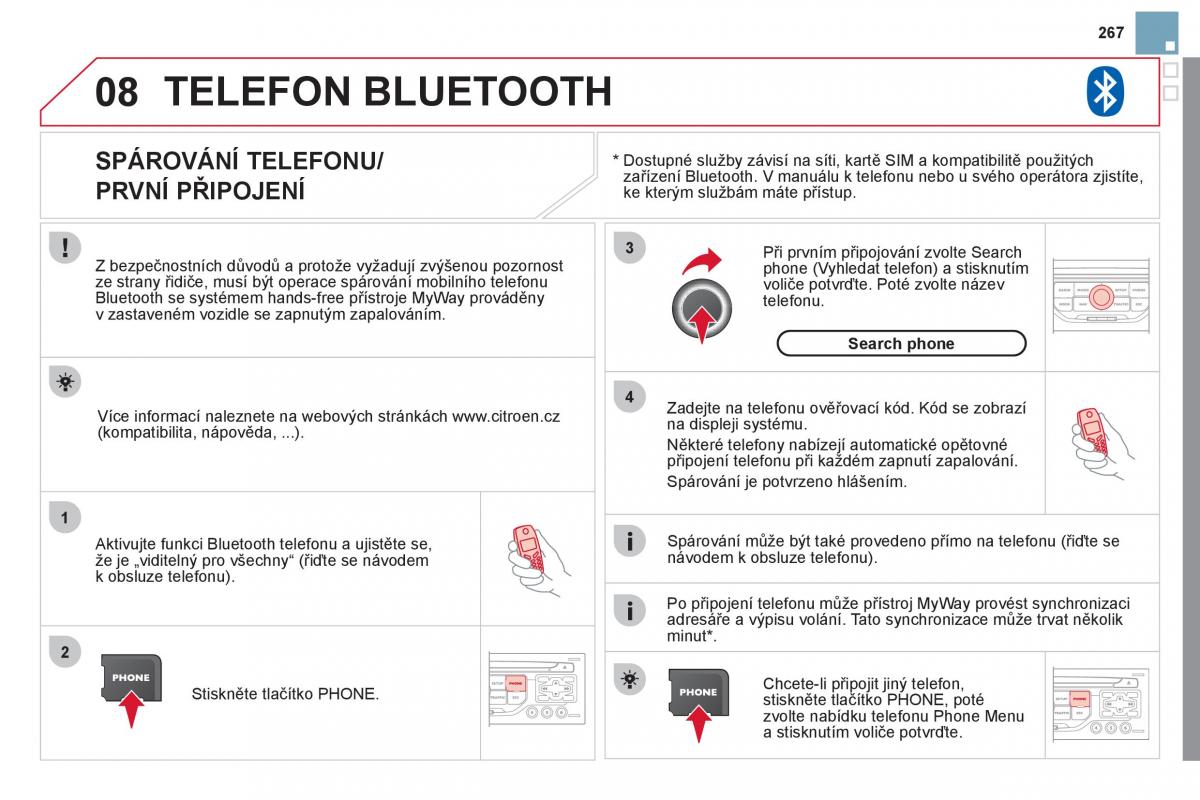 Citroen DS3 owners manual navod k obsludze / page 269