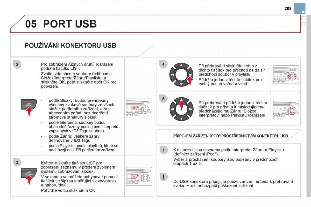 Citroen DS3 owners manual navod k obsludze / page 291